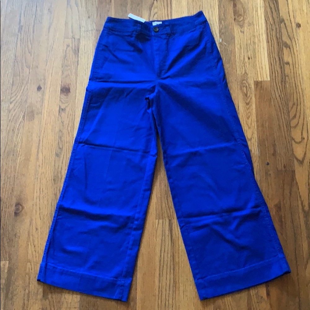 Madewell Emmett Wide Leg Crop Pant, 29 Tall
